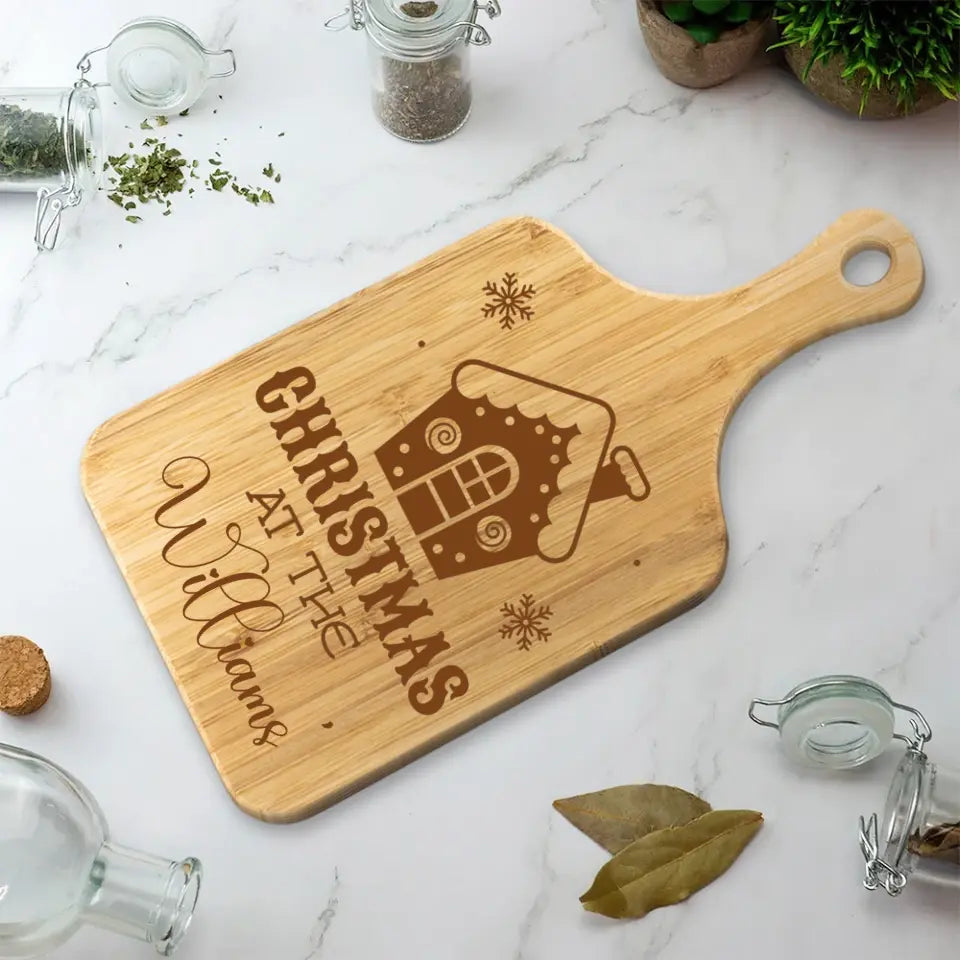 Have Yourself A Merry Little Christmas - Housewarming Gifts - Custom Wooden Cutting Board - Christmas Gift