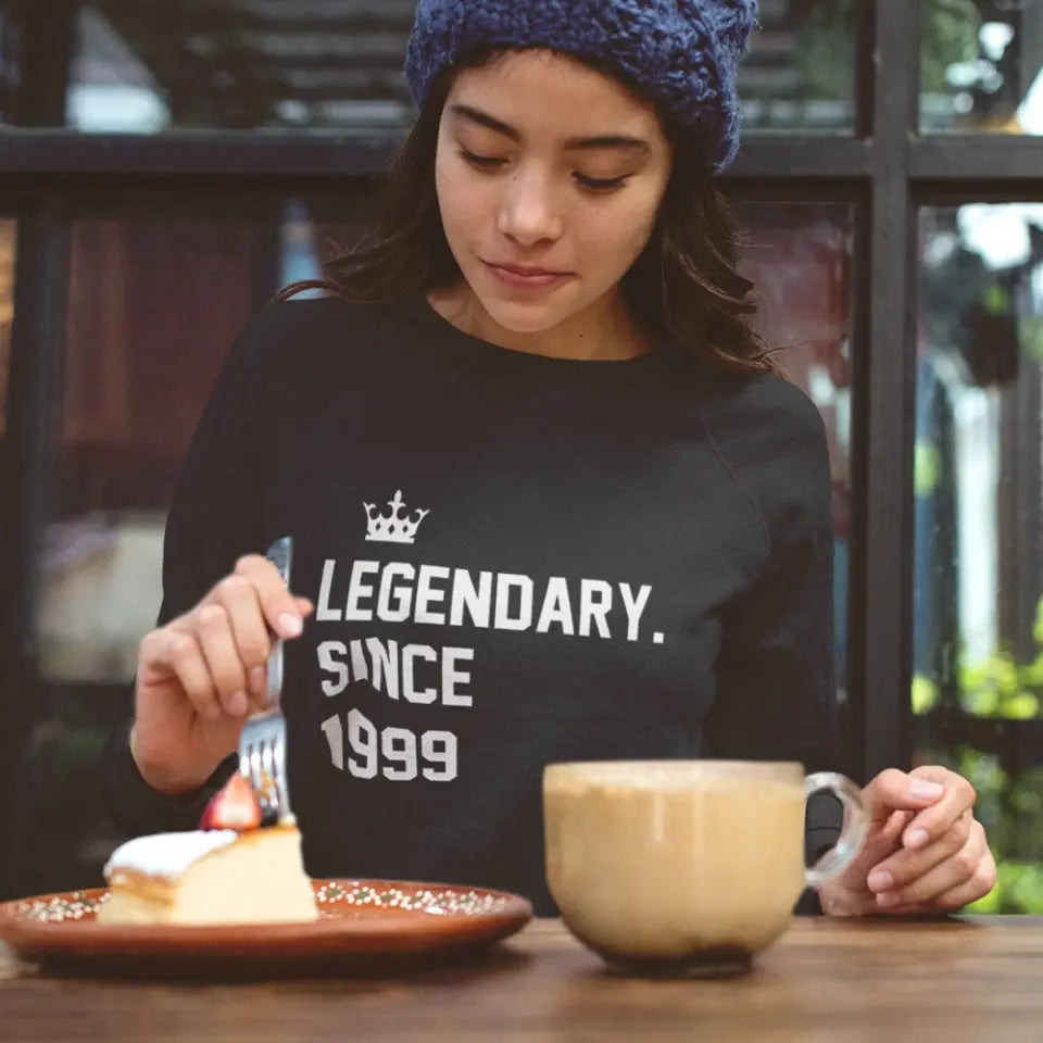 Legendary Since - Custom Year Sweatshirt Hoodie - Birthday Gifts For Children Friends