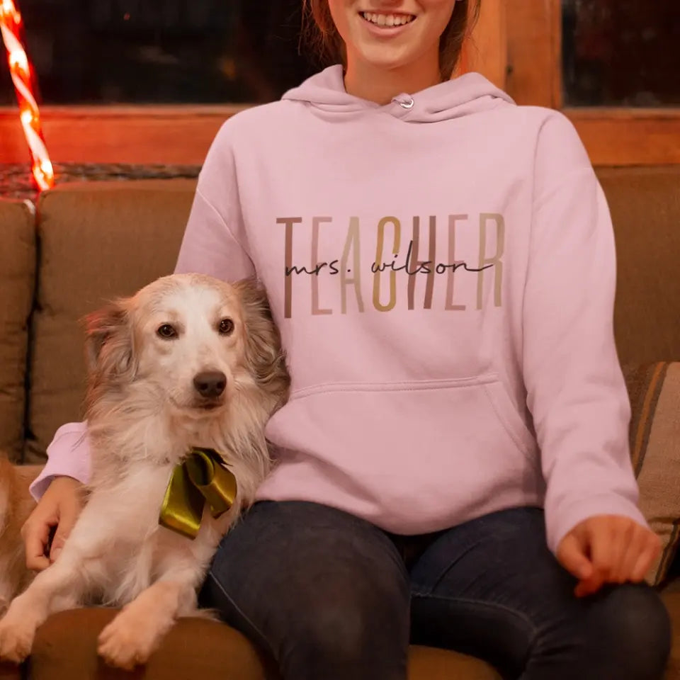 Teacher Life, Standard Crew Neck Sweatshirt, Gift For Teacher | 310IHPNPTS1122