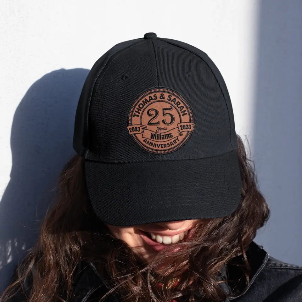 Our Journey Together Custom Cap Anniversary Gift For Couples