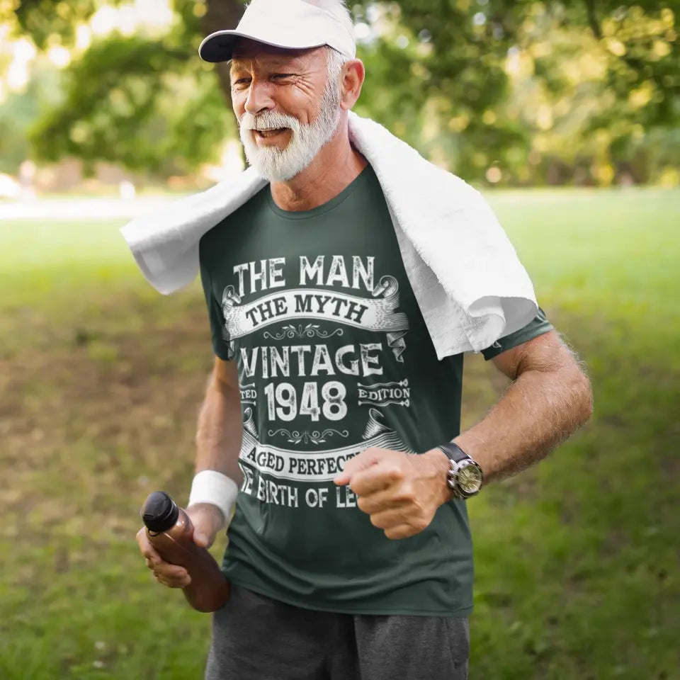 The Man The Myth Vintage Edition | Personalized T-shirt