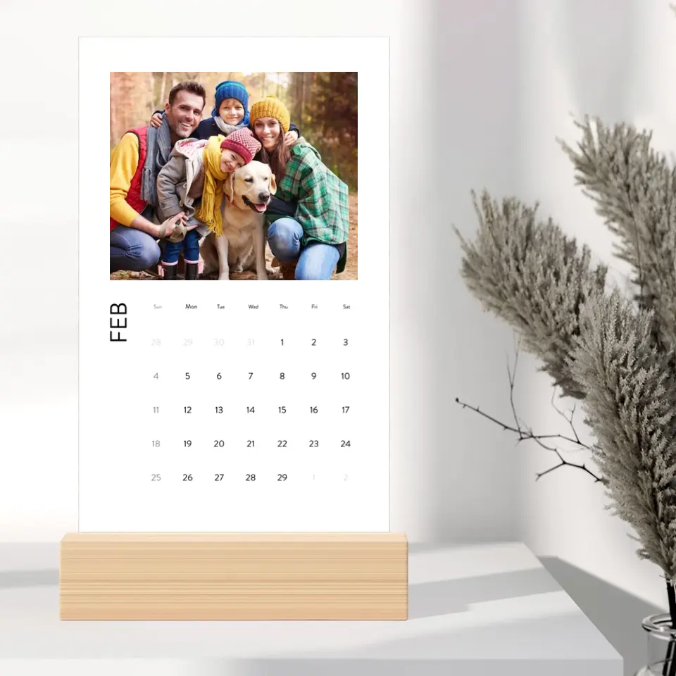Capture The Year Personalized Photo 2025 New Year Calendar