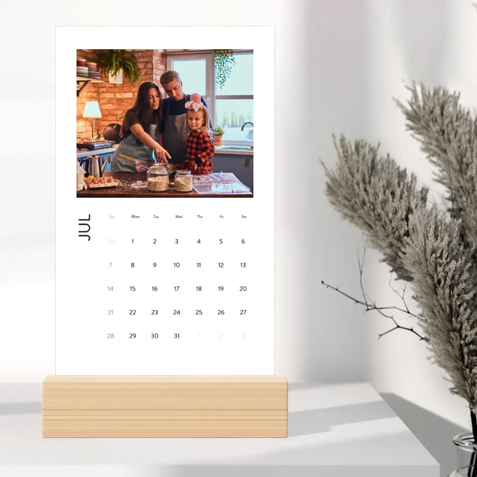 Capture The Year Personalized Photo 2025 New Year Calendar