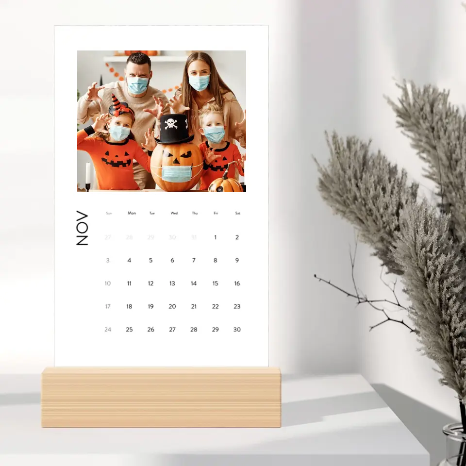 Capture The Year Personalized Photo 2025 New Year Calendar