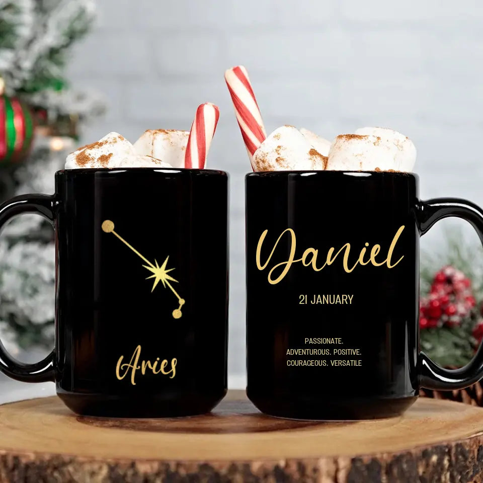 Constellation Star Signs Custom Mug Best Birthday Gifts For Friends