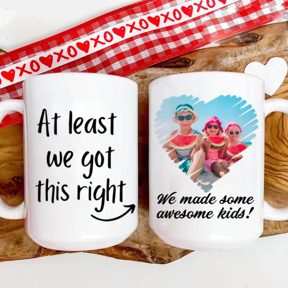 We Did Not Fuck Everything Up Personalized Mug Gift For Ex Husband Wife
