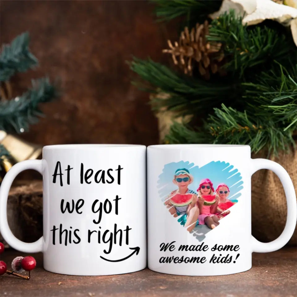 We Did Not Fuck Everything Up Personalized Mug Gift For Ex Husband Wife