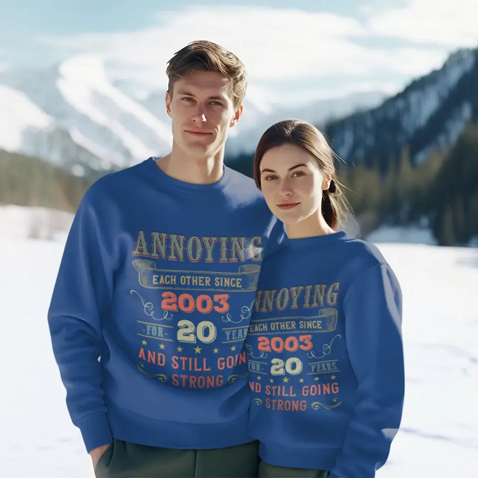 Annoying Each Other For Years & Still Going Strong - Wedding Anniversary Vintage Shirt, Gift for Him and Her - 208IHPTHTS103