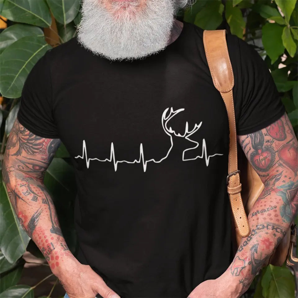 Heartbeat of Hunting, Deer Hunting and Heartbeat Shirts