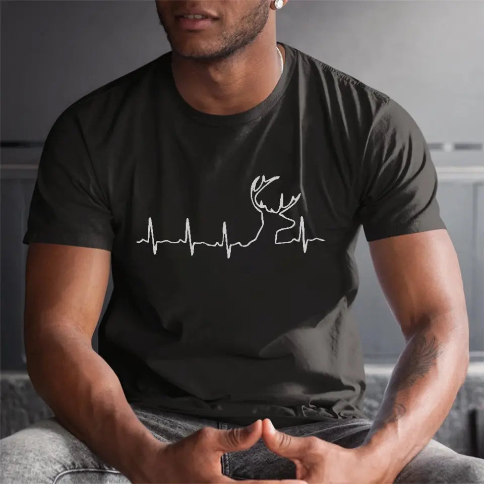 Heartbeat of Hunting, Deer Hunting and Heartbeat Shirts