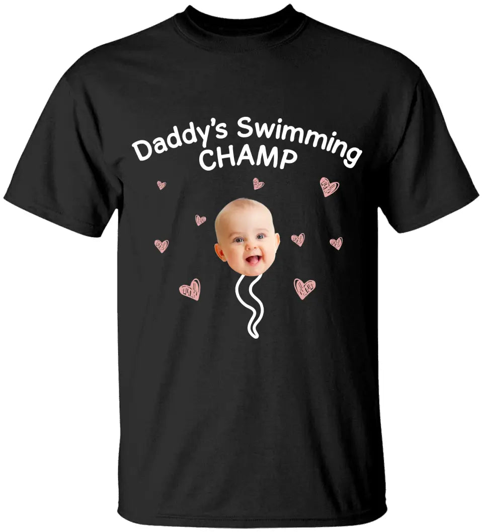 Daddy's Swimming Champs T-shirt