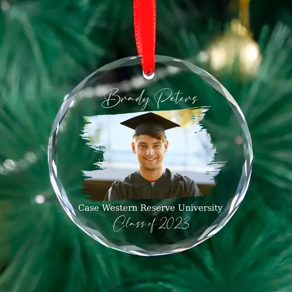 Graduation Christmas Ornament, Glass Ornament, High School and College Class Graduate Gift
| 311IHPLNOR1255