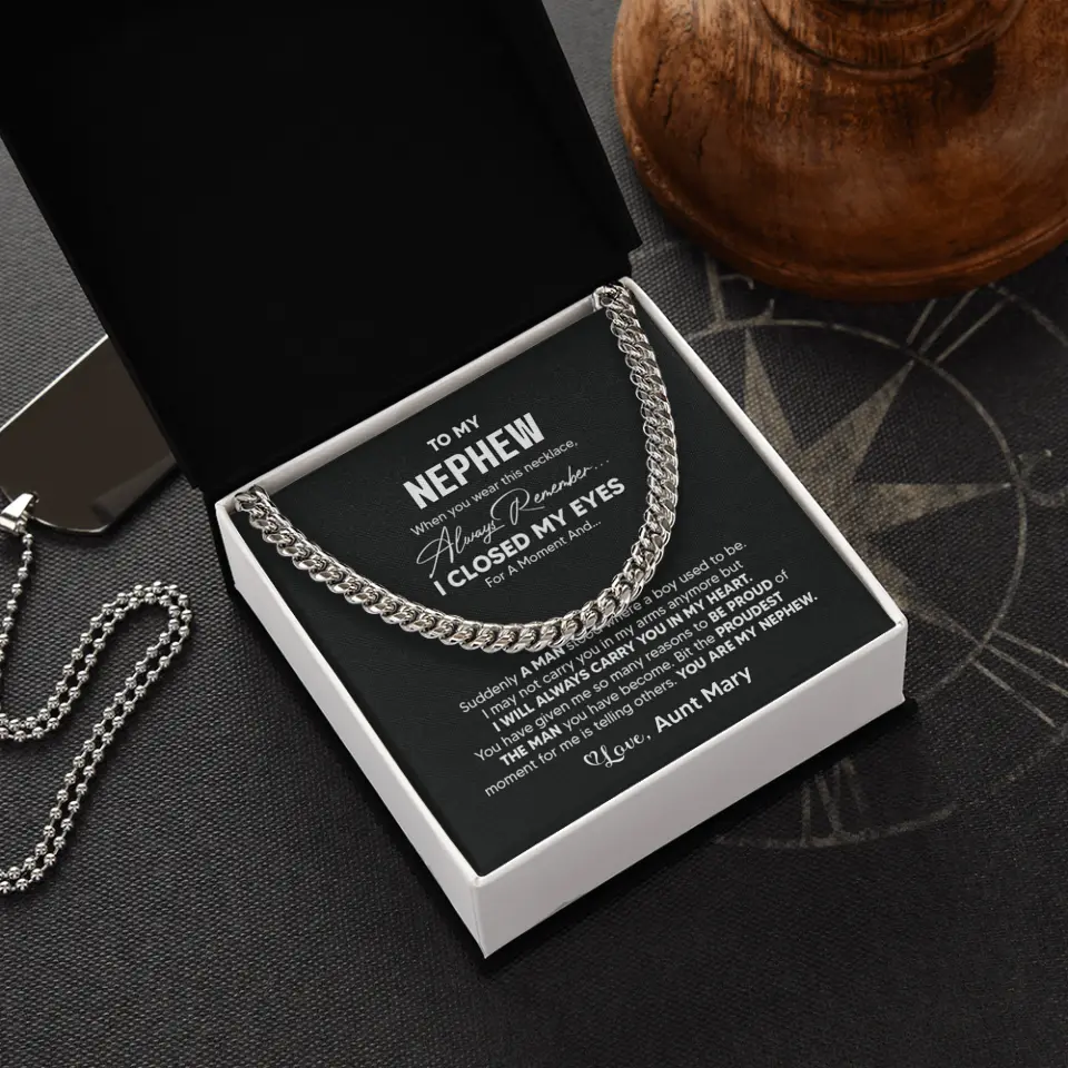 I Will Carry You In My Heart Link Chain