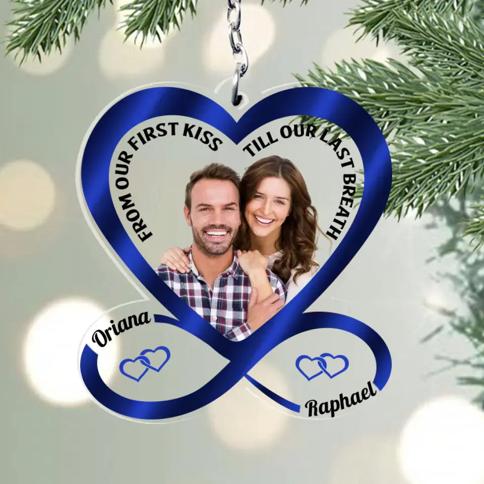 From Our First Kiss Till Our Last Breath Acrylic Keychain