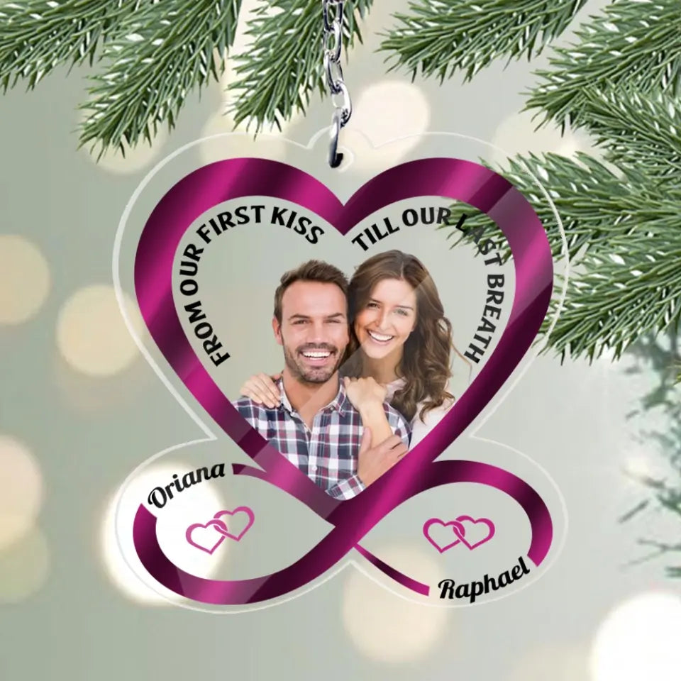 From Our First Kiss Till Our Last Breath Acrylic Keychain