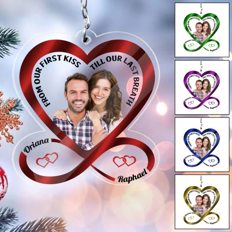 From Our First Kiss Till Our Last Breath Acrylic Keychain