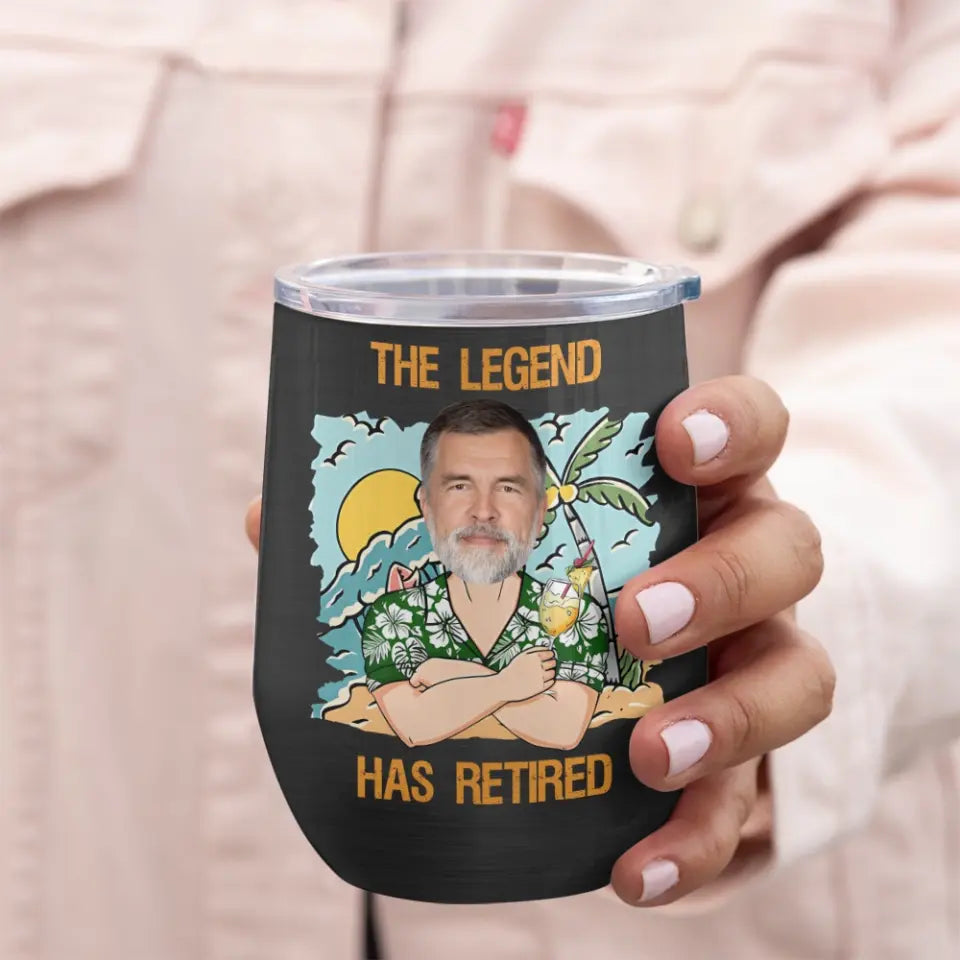 Weekly Schedule, Do Whatever The Hell I Want - Personalized Wine Tumbler