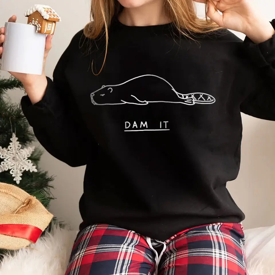 Dam It Cute Earless seals, Lazy People, Animal, Gift For Friends | 312IHPLNTS1373