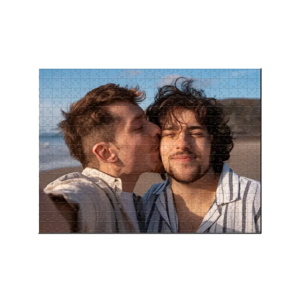 Piece by Piece A Personalized Journey Through Memories - Custom Photo Puzzle Gift