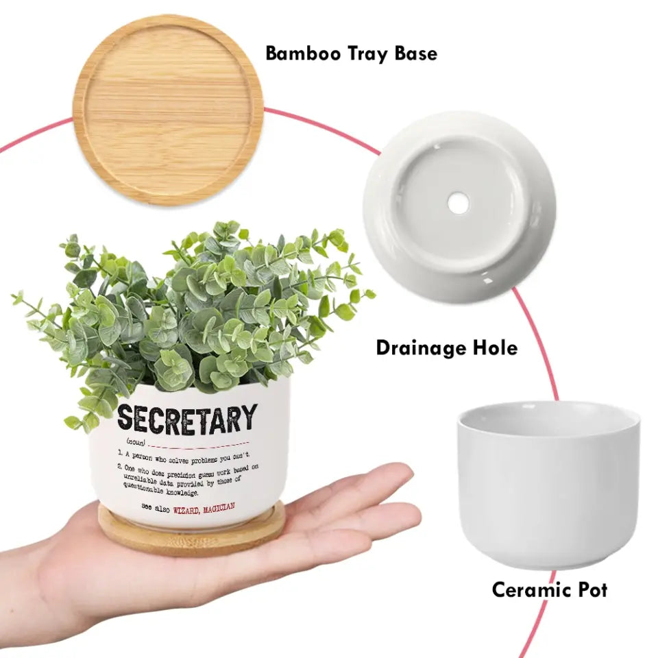 Secretary Special Plant Pot