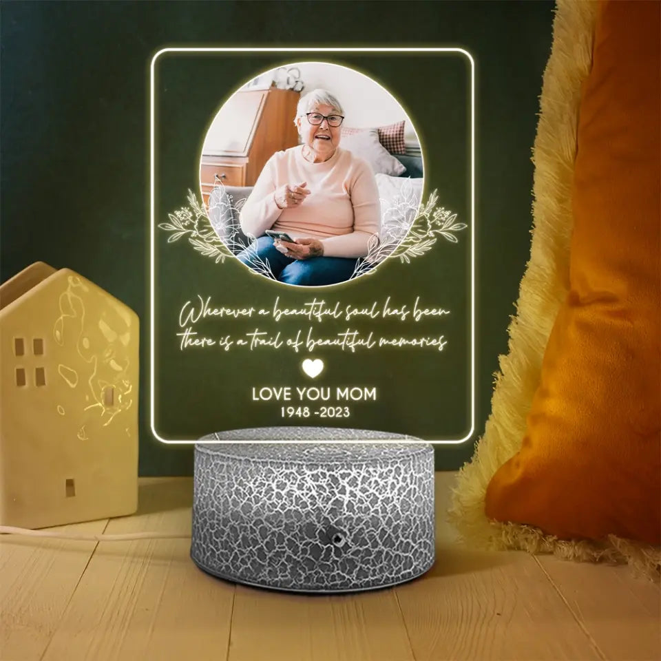 Wherever A Beautiful Soul Personalized Night Light