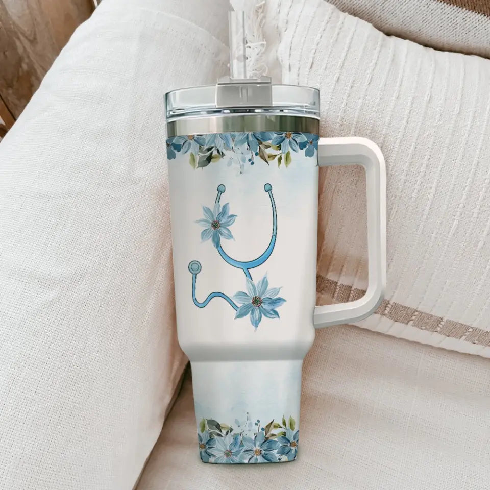I Am A Mom And A Nurse Personalized Tumbler