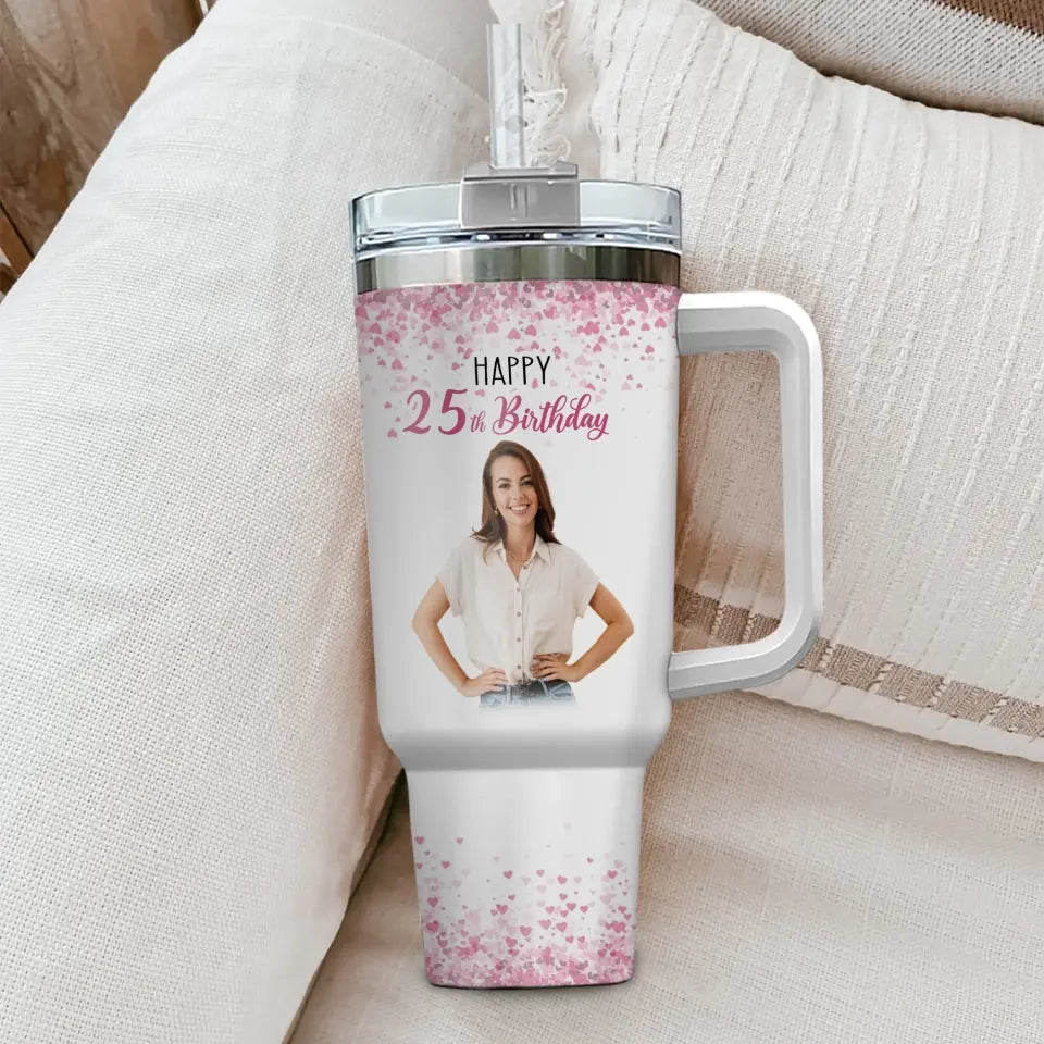 Happy Birthday My Daughter In Law Personalized Tumbler