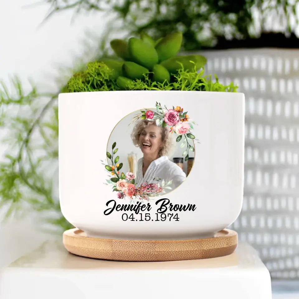 Never Underestimate the Difference You Made and the Lives You Touched Plant Pot Gift for Boss Coworker