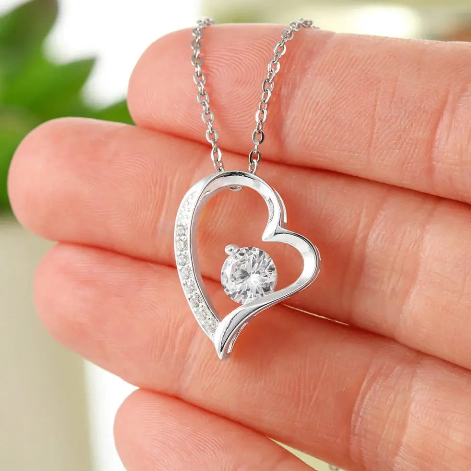 Mom & Son Message from Son to Mommy Necklace Gift for Mother's Day Birthday