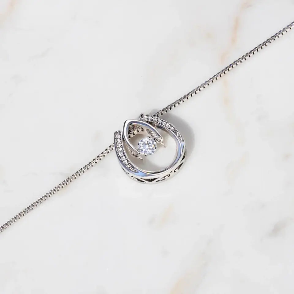 Mom & Son Message from Son to Mommy Necklace Gift for Mother's Day Birthday