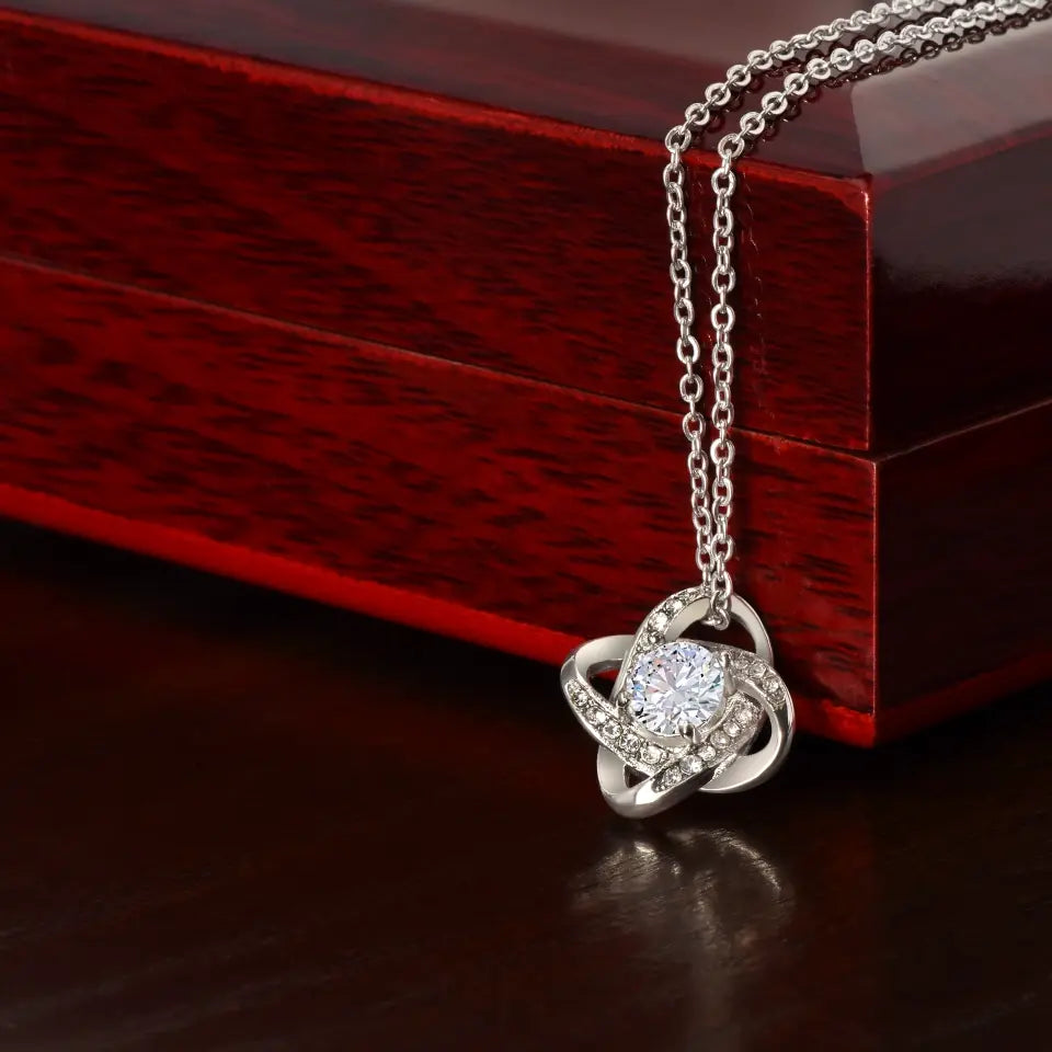 Mom & Son Message from Son to Mommy Necklace Gift for Mother's Day Birthday