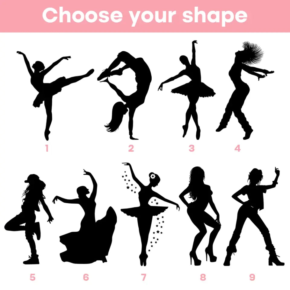 Personalized Name 20oz Skinny Tumbler for Dancers Pink Twinkle Background