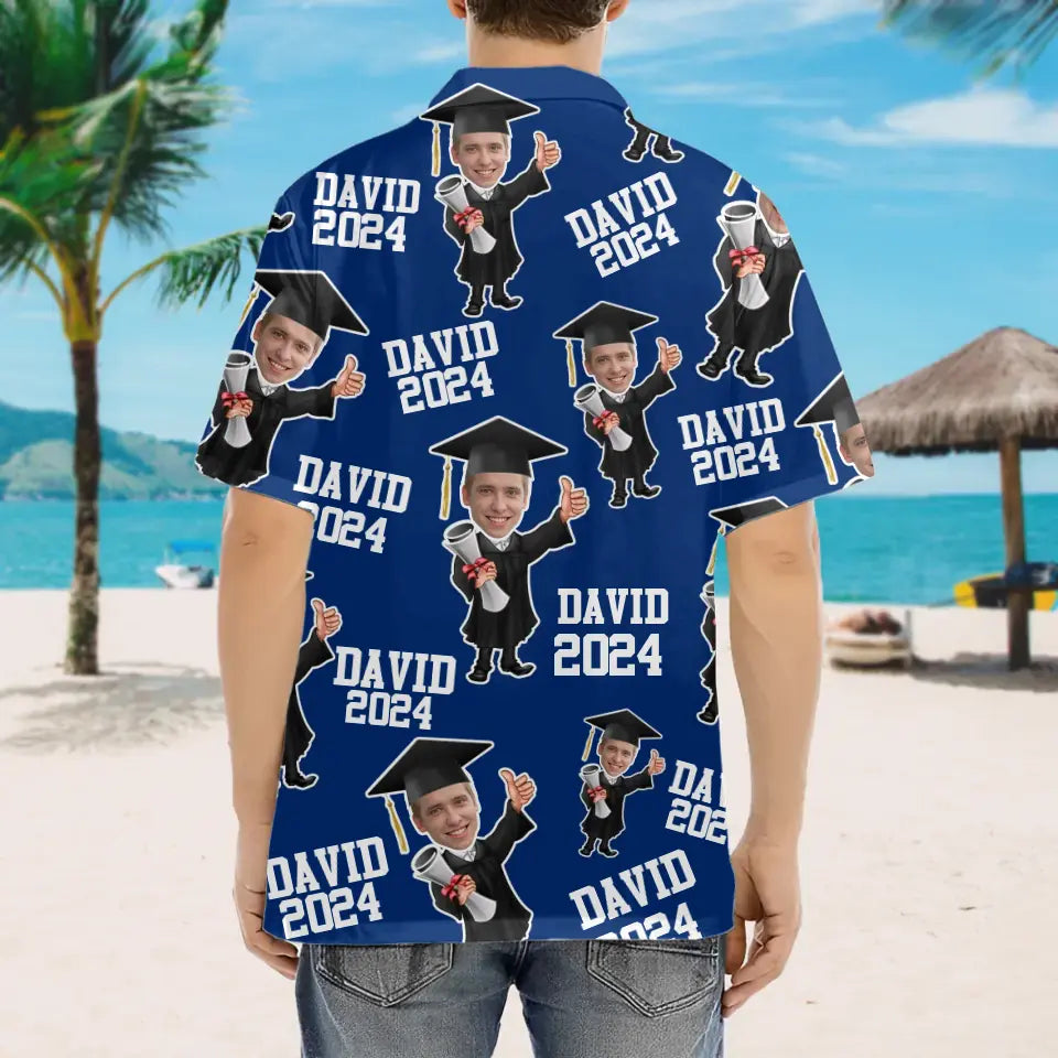 Costume For Graduation Senior Picture Cap And Gown Custom Shirts Hawaii