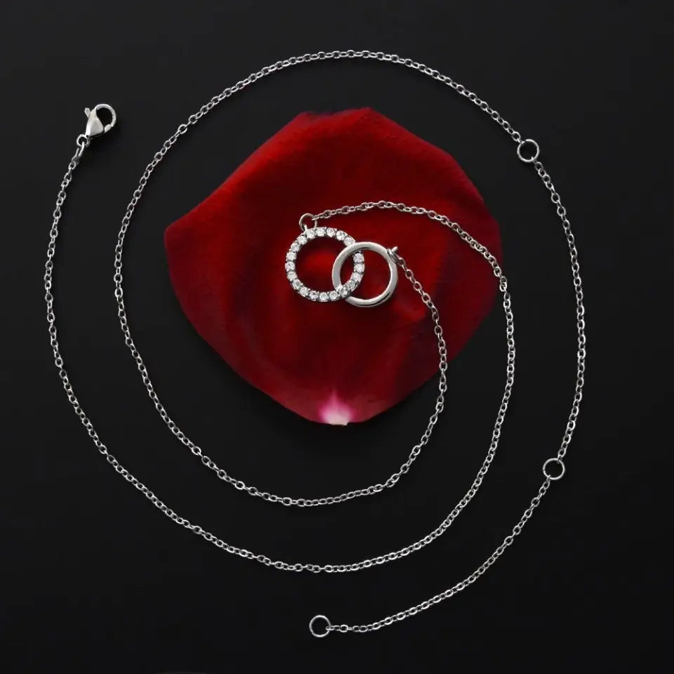 To My Beautiful Mother In Law Thank You Personalized Silver Jewellery