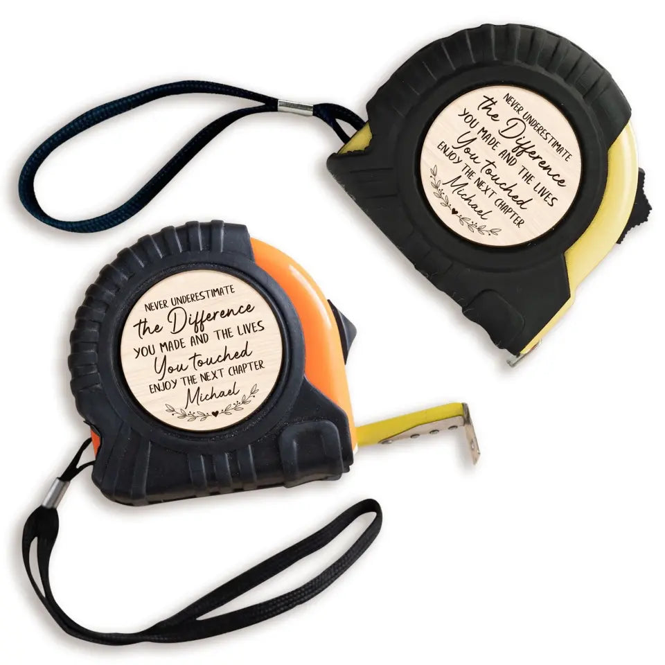 Tape Measuring Tool | Personalized Retirement Gifts | Loveable