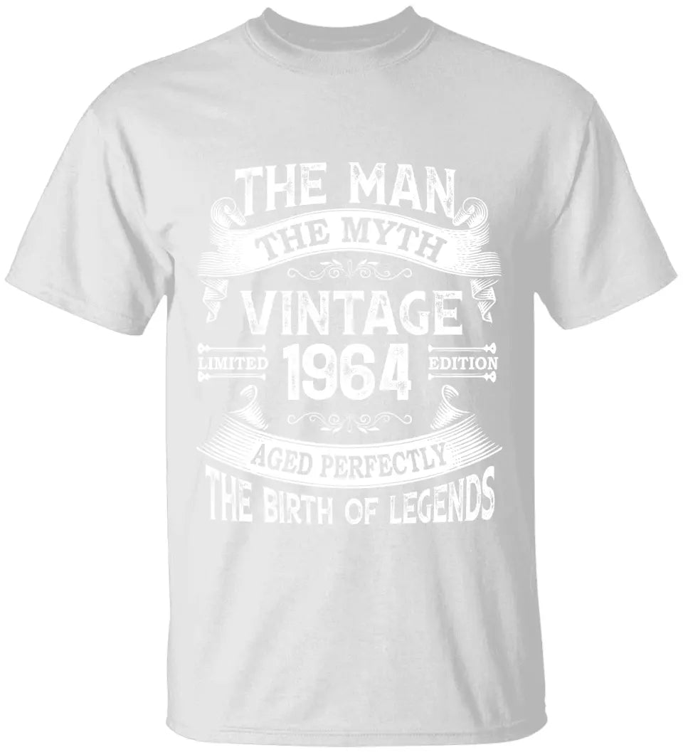The Man The Myth Vintage Edition | Personalized T-shirt
