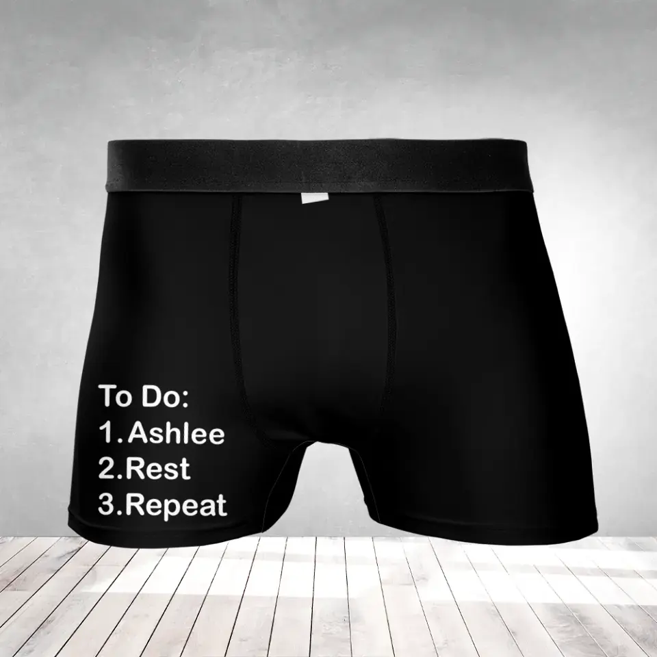 I Licked It So It's Mine - Personalized All-over Printed Boxer - Best Gift For Him/Boyfriend/Husband - Sexy Gifts - Funny Gift On Anniversary - 302IHPLNMB159