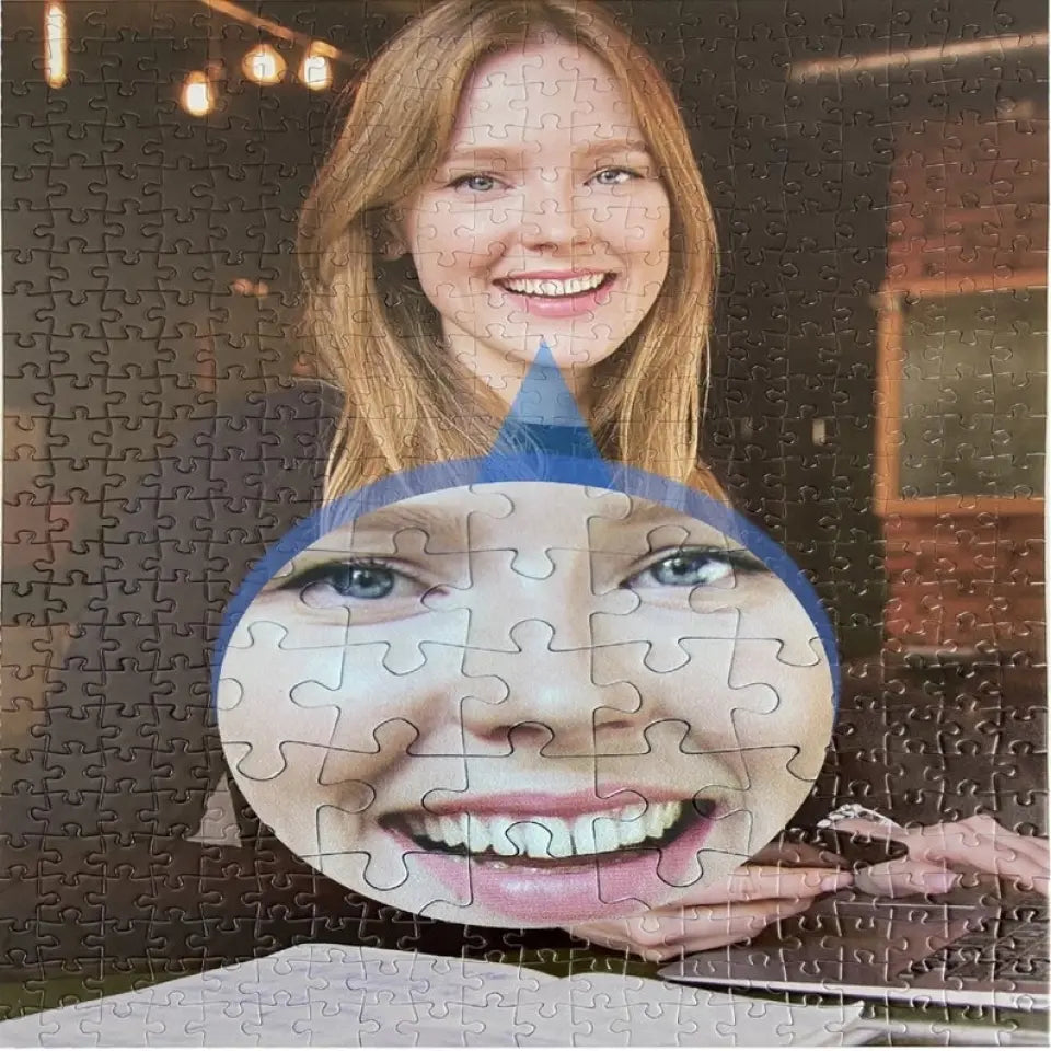 Piece by Piece A Personalized Journey Through Memories - Custom Photo Puzzle Gift