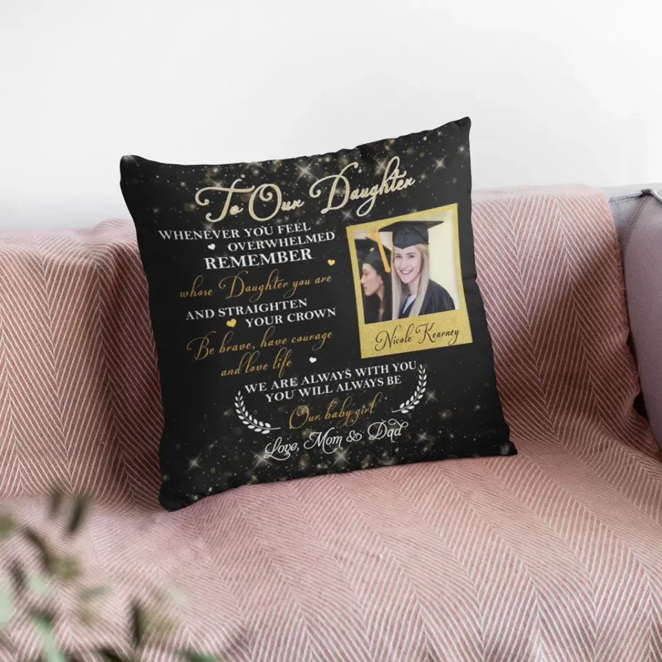 We Are Always With You - Personalized Square Linen Pillow