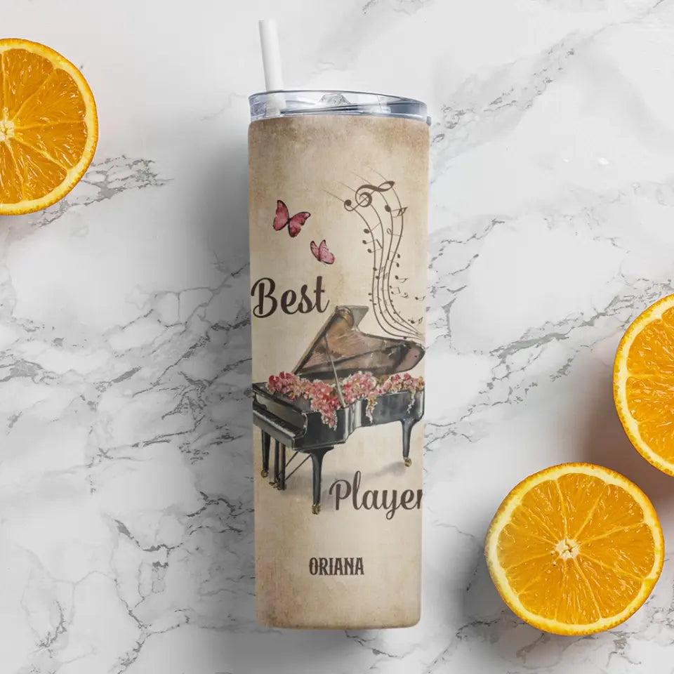 God Gave Us Piano That We Might Pray - Skinny Tumbler