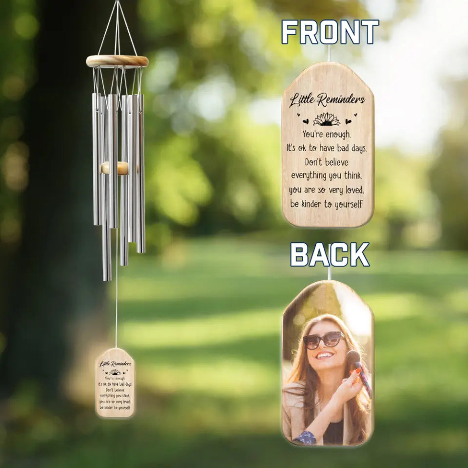 Little Reminders - Upload Image Wind Chimes
