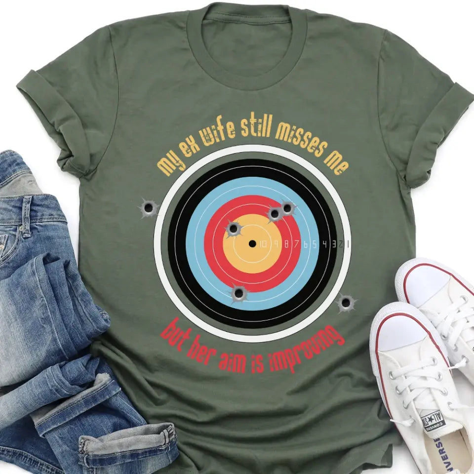 My Ex Wife Still Misses Me Funny Standard T-Shirt