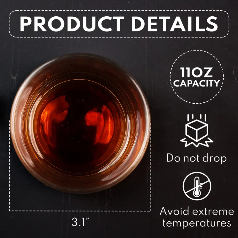 I Love You For Who You Are But - Whiskey Glass