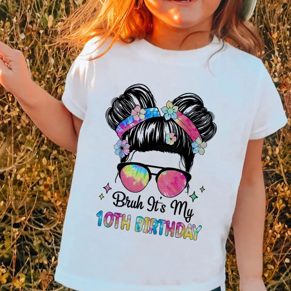 Bruh It's My 10th Birthday - Standard Youth T-shirt