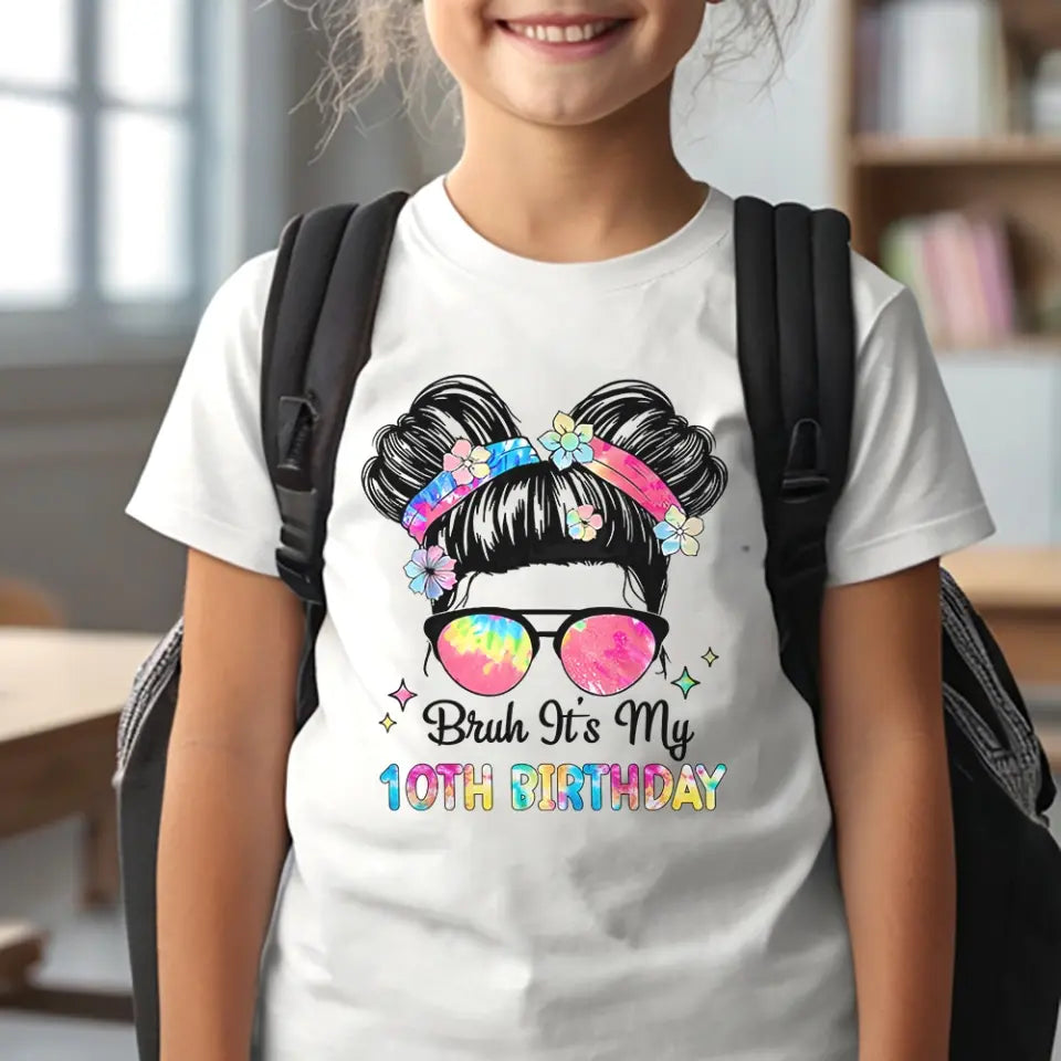 Bruh It's My 10th Birthday - Standard Youth T-shirt