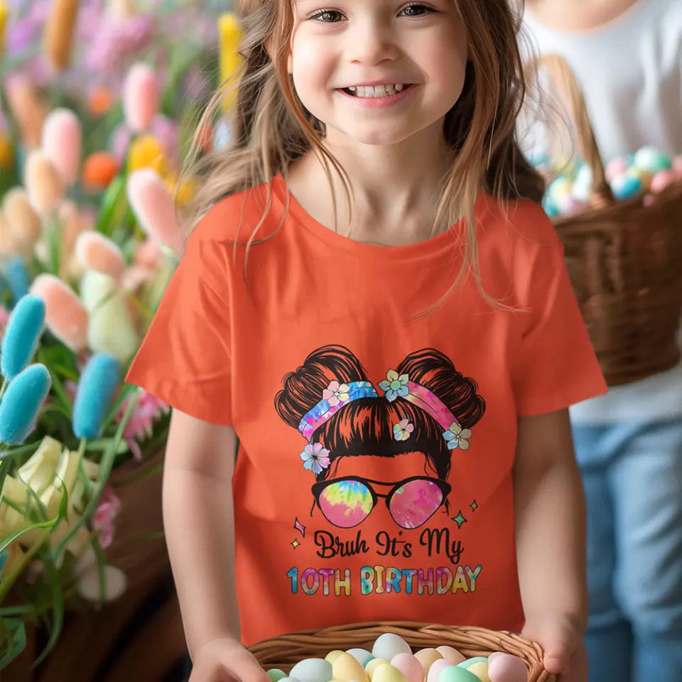 Bruh It's My 10th Birthday - Standard Youth T-shirt