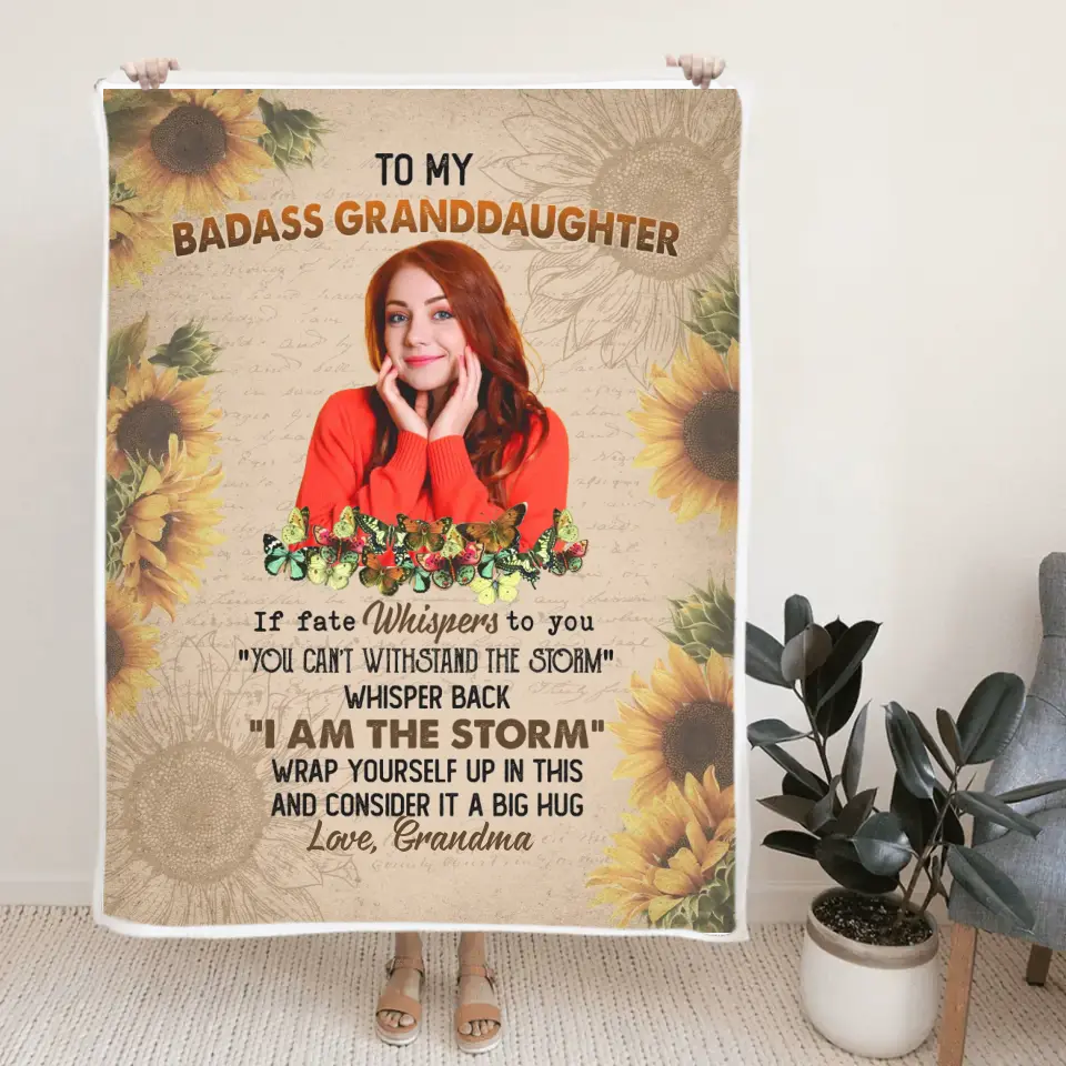 Wrap Yourself Up In This Blanket - Fleece Blanket