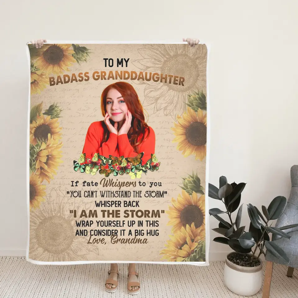 Wrap Yourself Up In This Blanket - Fleece Blanket