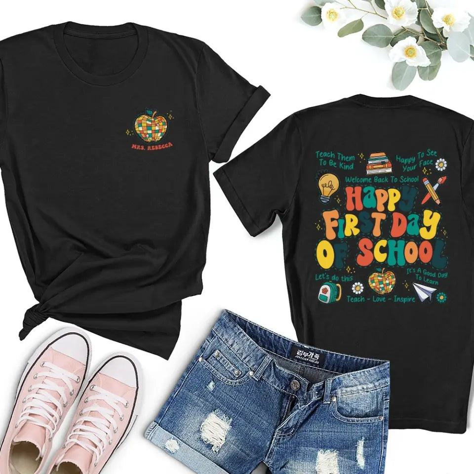 Welcome Back To School - Two Side G500 T-Shirt