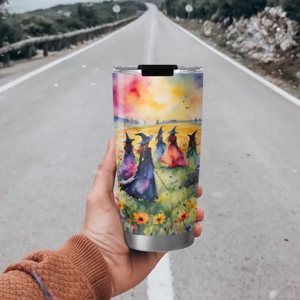 Midsummer Witches Gather - 40oz Tumbler, 20oz Skinny Tumbler